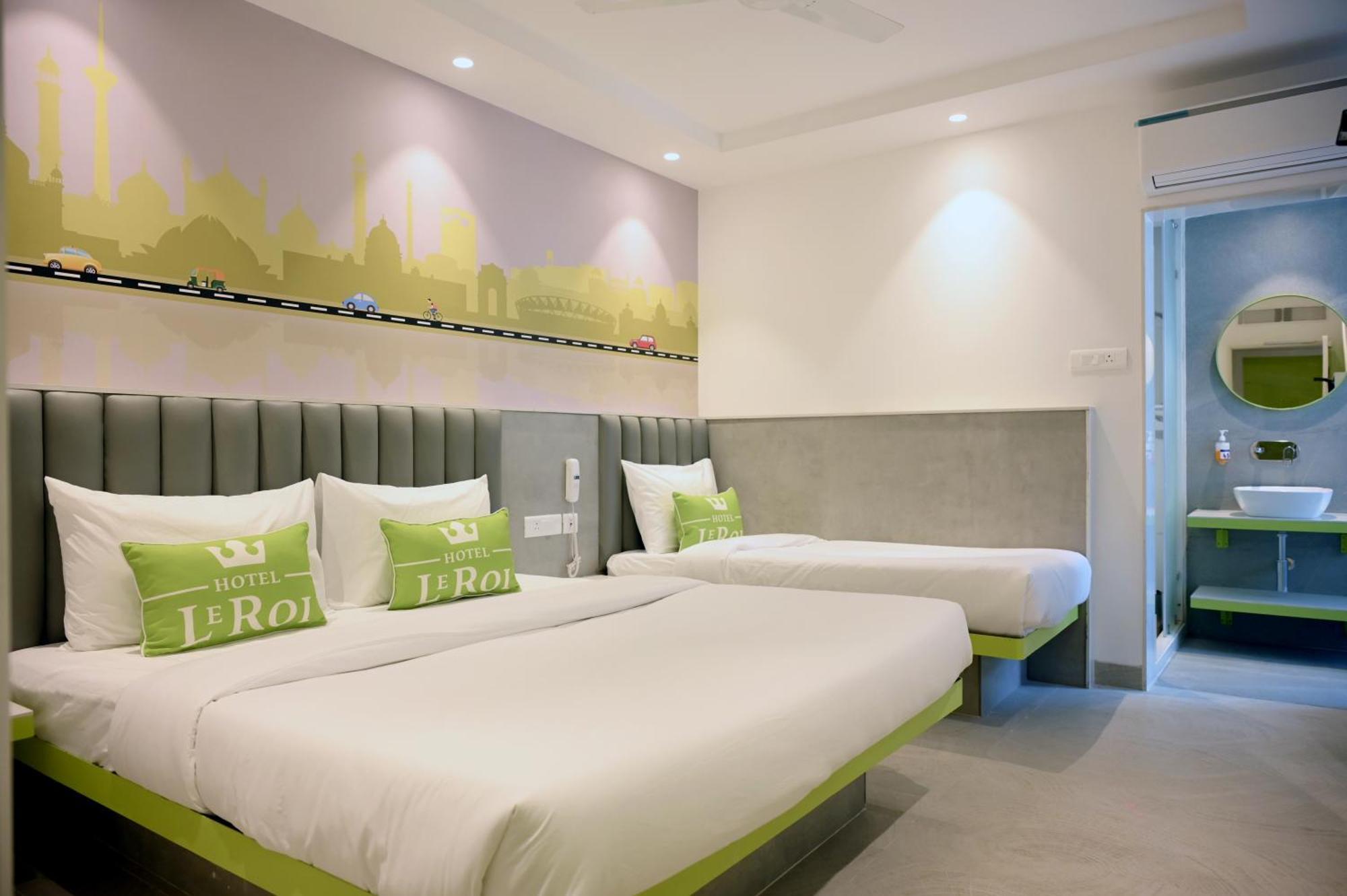 Hotel Le Roi Express Karol Bagh Delhi  Esterno foto