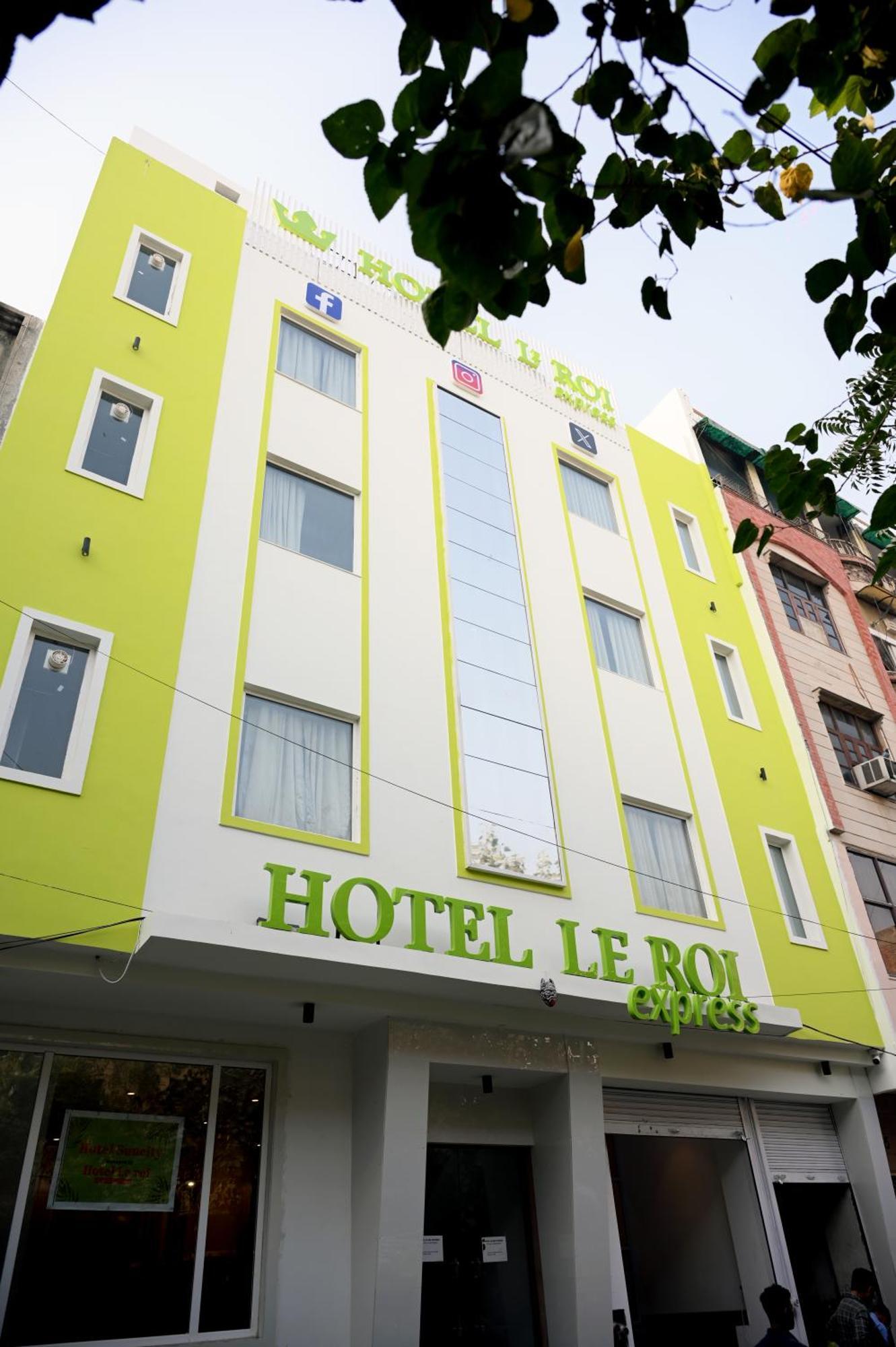 Hotel Le Roi Express Karol Bagh Delhi  Esterno foto